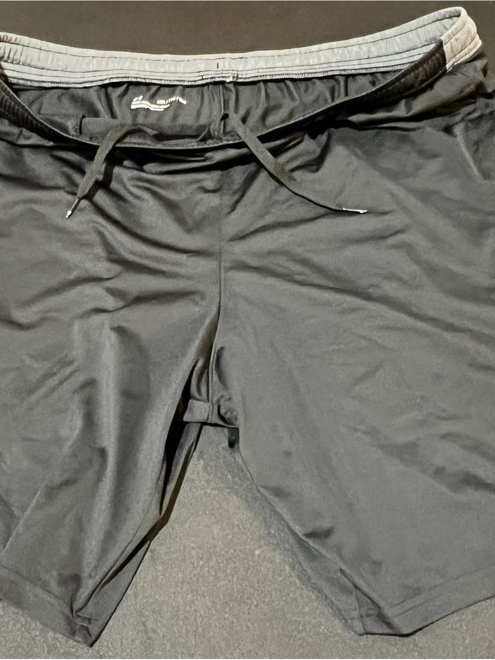 Under Armor Men's Black Athletic Drawstring Shorts NWT -Sz XXL-Good 4 Big & Tall
